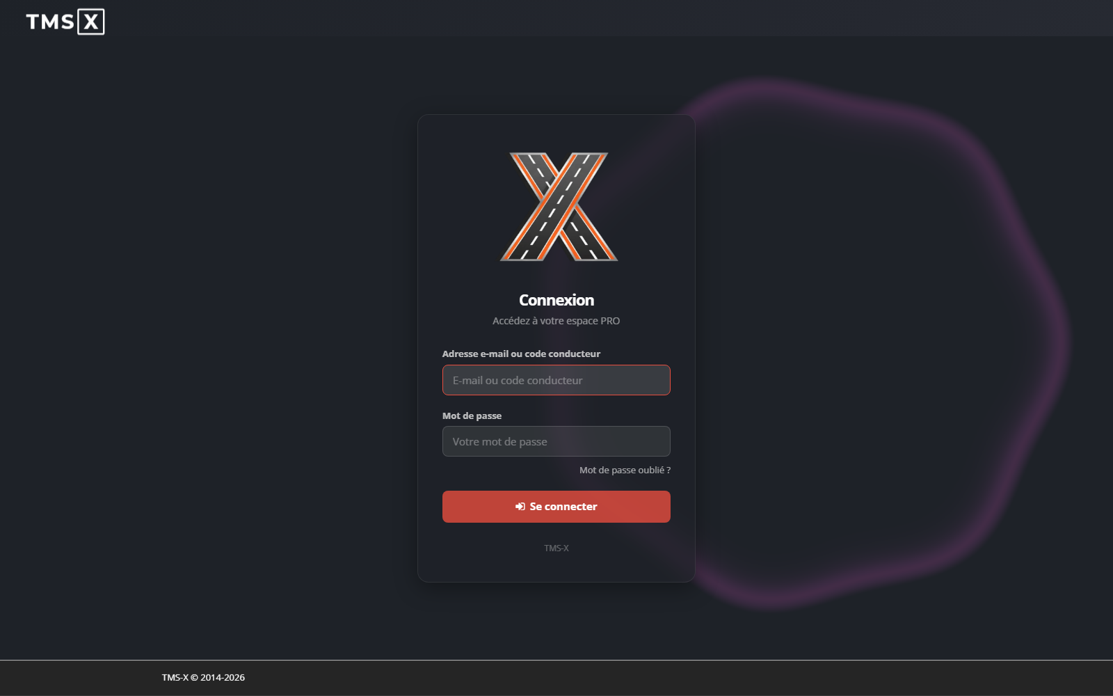 TMS-X — application